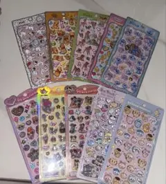 ディズニープチドロちいかわボンボンドロップシールうるちゅるセット売り