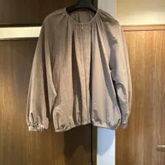 green label relaxing ポコポコブルゾン　ベージュ