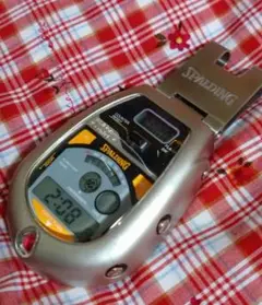 D6231 スポルディング ハンギングウォッチ 新品電池 美品 レア