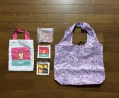 ポケモン エコバッグ ピカチュウ トートバッグとポーチセット 5点まとめ売り