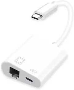 A-0577 USB-C to RJ45 有線LAN変換アダプター 給電対応