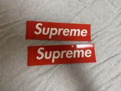 Supreme ボックスロゴ ステッカー 2枚セット
