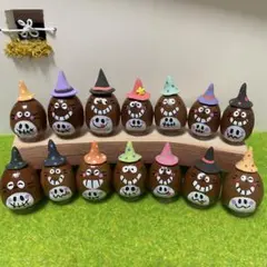 ハロウィン どんぐり ハンドメイド.