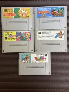 スーパーファミコンソフト　5本まとめ売り