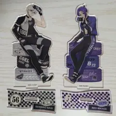 ブルーロック　アクリルスタンド　レーシングstyle 　　　凪誠士郎　御影玲王