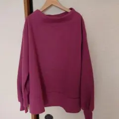 hughug ★ 裏起毛プルオーバー