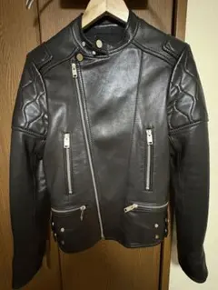 【大幅値引】バレンシアガ 黒 レザー ライダースジャケット BALENCIAGA(バレンシアガ) ライダースジャケット ブラック