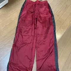 赤黒ストライプ ピステパンツ　裏表両方使えます！値下げ交渉大歓迎です！150cm