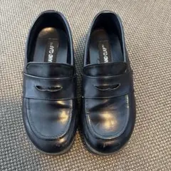 ブラックのフォーマルシューズ　19cm