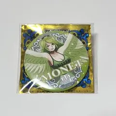 ワンピース モネ 麦わらストア 輩缶バッジ WORLD