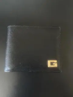 最終値下げ•美品】GUCCI 二つ折り財布 インターロッキングG 黒 レザー