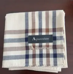【新品未使用】Aquascutum ハンカチのサムネイル