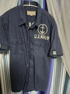 AVIREX U.S. NAVY 半袖シャツ Mのサムネイル
