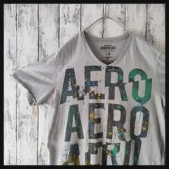 アメリカ古着　半袖Tシャツ　AUTHENTIC　　L　グレー　シングルステッチのサムネイル