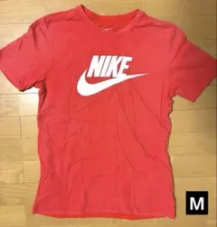 Nike ナイキ ビンテージ　ビックロゴ　Ｔシャツ M 赤　レッド