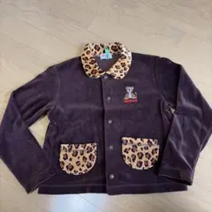 平成レトロ＊MINI-K フリースジャケット ブラウン