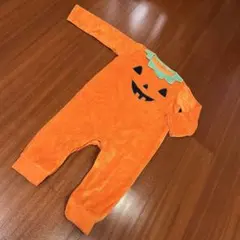 next baby パンプキン ロンパース 12-18m