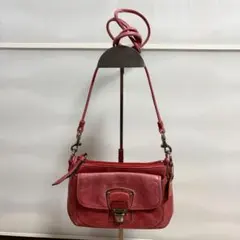COACH ピンク ショルダーバッグ