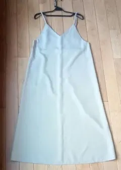 GU グレー キャミソール ロングワンピース