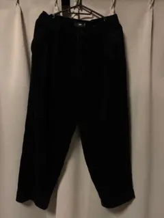 HARE コーデュロイ ワイドパンツ 黒　ハレ　メンズ　Sサイズ