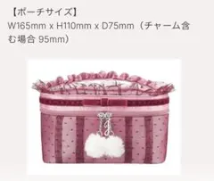 新品未開封　限定2024【クリスマスコフレ】JILL STUARTポーチ