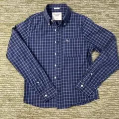 アバクロ　長袖チェックシャツ　S