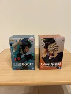 【新品未開封】ヒロアカ フィギュア 緑谷出久＆爆豪勝己2体セット GIGO限定