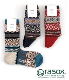 rasox ラソックス ソックス 靴下 Lサイズ