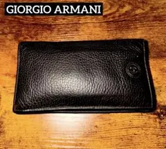 GIORGIO ARMANI 長財布 レザー ブラック 2026年最新】Giorgio Armani メンズ 長財布の人気アイテム - メルカリ