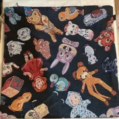 ナタリーレテ クッションカバー トイ ゴブラン 45×45cm うさぎ くま