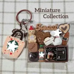 ✿最終価格✿ガチャ詰めポーチ　わんちゃんカフェ♡ブラウン