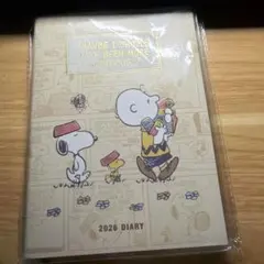 2026年手帳 B6 コミックデザインダイアリー ピーナッツ/コミックデザイン