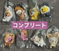 SKZOO つまんでつなげてますこっと2　8種　コンプリート