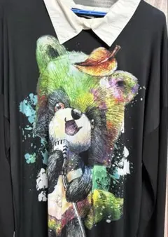 ankoROCK ボーカルたぬきセーラージャージ Amazon | [アンコロック] ロングTシャツ メンズ カットソー レディース