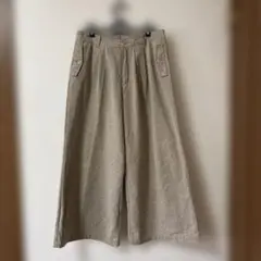 綿麻ワイドパンツ