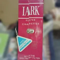 灰 昭和レトロ LARK カセットテープ バッグ キャリングケースのサムネイル