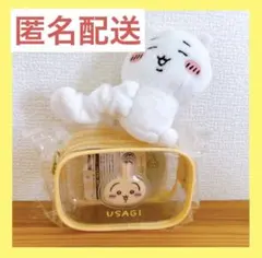 ちいかわ　ぷっくりクリアポーチ　うさぎ　シュシュ