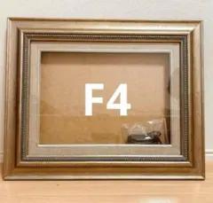 最高級油絵、日本画額縁　F4号　新品未使用　定価¥29800　人気商品 黒角花 金 F4号 高級油彩額縁 差し箱付き 受注生産品 - 額縁