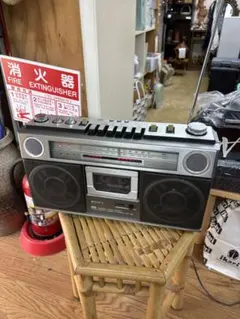 未使用級】RETRO FORTUNE ラジカセ オレンジ - メルカリ