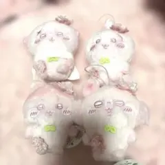 ちいかわ ぬいぱれっと〜さくらいろ〜マスコット① ②の4種セット