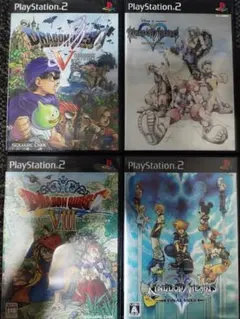 PS2ソフト4本セット ドラクエ5他3本 まとめ売り