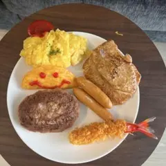 【リアル】食品サンプル 洋食プレートセット