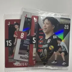 バレーボール 日本代表カードセット