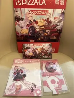 鳴潮 PIZZA-LAコラボ アクリルスタンド 缶バッジ 4種コンプリート
