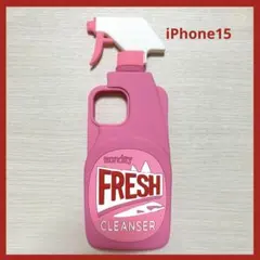 アメリカンポップ 洗剤 ボトル スプレー iPhoneケース