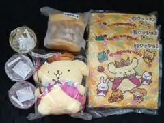 本日削除サンリオ ポムポムプリン くじ ぬいぐるみ クッション セットのサムネイル