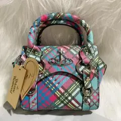 ●新品●ヴィヴィアンウエストウッド 2wayハンドバッグ マルチカラー