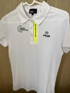 PING ホワイト ポロシャツ Lサイズ