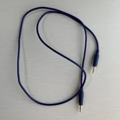 ネイビー オーディオケーブル 約1m