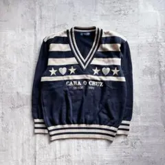 【美品】ウールニット 薄手セーター ウール100 カジュアル 日本製 レディース